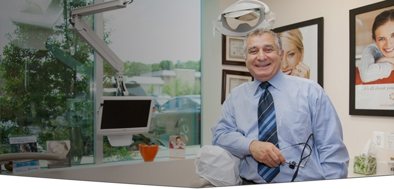 Dr. Bassiri in his Fairfax dental practice